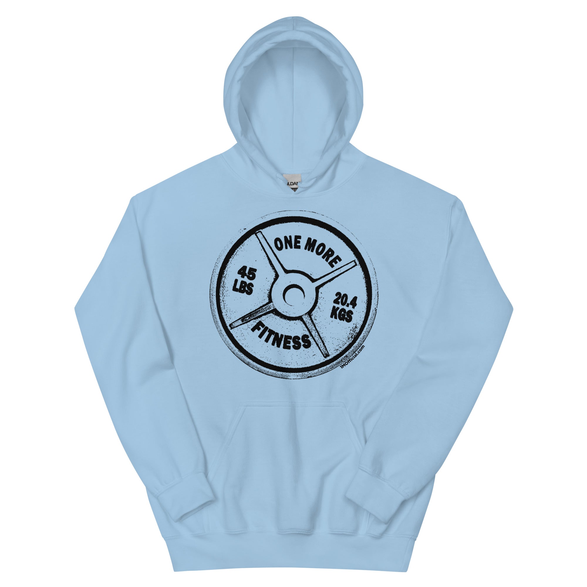 One More Plate Unisex Gym Hoodie