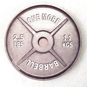 "One More" Barbell Plate 4 Plate 4 Coaster 1 Phone Grip Super-Deal!!!