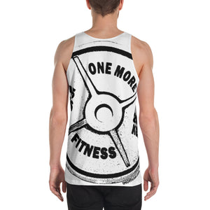 ONE MORE Barbell All-Over Print Unisex Tank Top